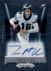 2024 Panini Prizm Deca Signatures Tanner McKee #S-TME card