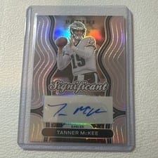 2024 Panini Prizm Significant Signatures Tanner McKee #SS-TME