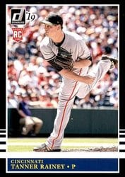 2019 Donruss Base Set Tanner Rainey #209 card