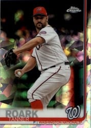 2019 Topps Chrome Sapphire Edition Base Set Tanner Roark #301 card