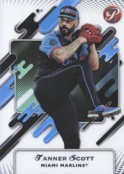 2025 Topps Pristine Base Set Tanner Scott #277 card