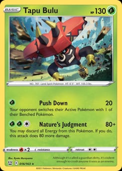 Battle Styles Tapu Bulu #16 card
