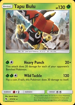 Lost Thunder Tapu Bulu #37 card