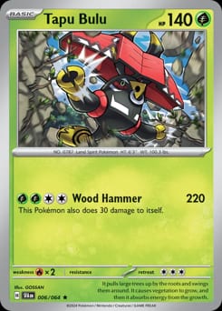 Shrouded Fable Tapu Bulu #6 card