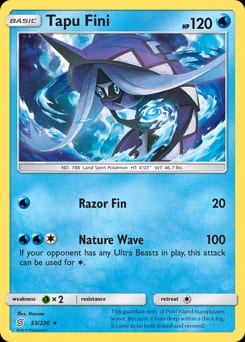 Unified Minds Tapu Fini #53 card