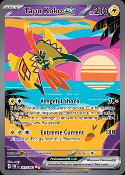 Paradox Rift Tapu Koko ex #247 card