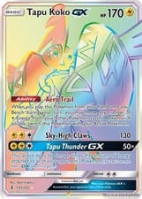 Guardians Rising Tapu Koko-GX #153 card