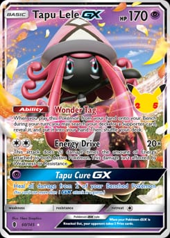 Celebrations: Classic Collection Tapu Lele-GX #60 card