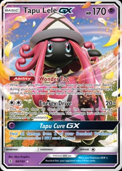 Guardians Rising Tapu Lele-GX #60 card