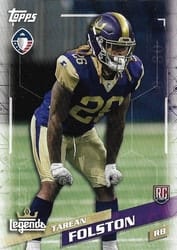 2019 Topps AAF Base Set Tarean Folston #21 card