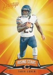 2019 Panini Prestige Rising Stars Tarik Cohen #RS-TC card