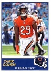 2019 Score Base Set Tarik Cohen #204 card