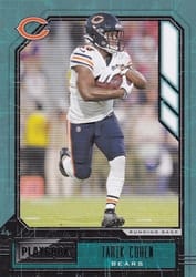 2020 Panini Playbook Base Set Tarik Cohen #62 card