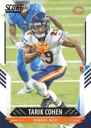 2021 Score Base Set Tarik Cohen #122 card