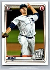 2020 Bowman 1st Edition Tarik Skubal #BFE-108 card