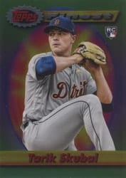 2021 Finest Flashbacks Base Set Tarik Skubal #198 card
