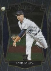 2021 Panini Select Base Set Tarik Skubal #198 card