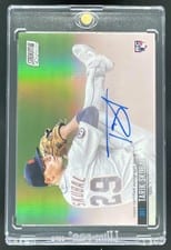 2021 Stadium Club Chrome Autographs Tarik Skubal #SCCBA-TS card