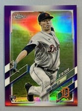 2021 Topps Chrome Update Tarik Skubal #USC82 card