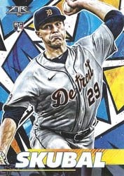 2021 Topps Fire Base Set Tarik Skubal #99
