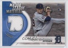 2021 Topps Major League Material Series 2 Tarik Skubal #MLM-TS card