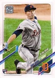 2021 Topps Update Base Set Tarik Skubal #US284 card