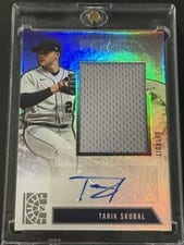 2022 Panini Capstone Peak Material Signatures Tarik Skubal #PMS-TS card