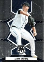 2022 Panini Mosaic Base Set Tarik Skubal #42 card