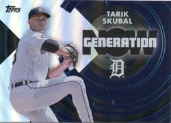 2022 Topps Update Generation Now Tarik Skubal #GN-74 card