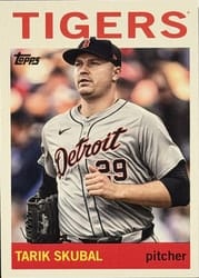 2025 Topps Archives Base Set Tarik Skubal #1 card