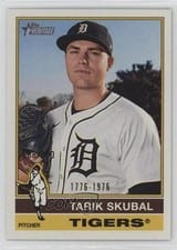 2025 Topps Heritage Tarik Skubal Bicentennial #116 card