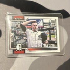 2026 Topps Dugout Peeks Tarik Skubal #300 card