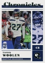 2022 Panini Chronicles Base Set Tariq Woolen #46 card