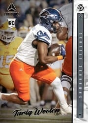 2022 Panini Luminance Base Set Tariq Woolen #163 card