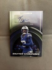 2024 Panini Luminance Shutter Signatures Tariq Woolen #SS-TWN card