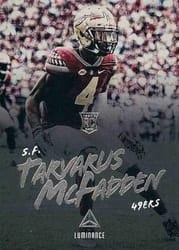 2018 Panini Luminance Base Set Tarvarus McFadden #195 card