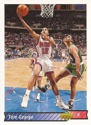 1992-93 Upper Deck Base Set Tate George #155 card