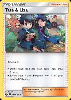 2018 Celestial Storm Tate & Liza #148a card