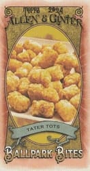 2024 Topps Allen & Ginter Ballpark Bites Mini Tater Tots #BB-24 card
