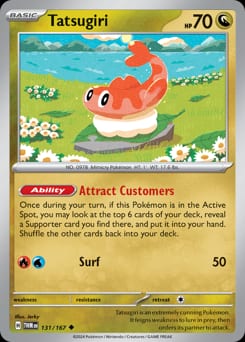 Twilight Masquerade Tatsugiri #131 card