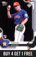 2026 Topps Now Road to Opening Day Base Set Tatsuya Imai #OD-105 card