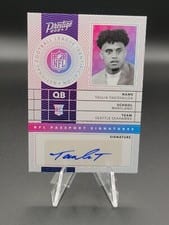 2024 Panini Prestige NFL Passport Signatures Taulia Tagovailoa #NPS-TTA card