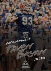 2018 Panini Luminance Base Set Taven Bryan #155 card