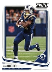 2018 Score Base Set Tavon Austin #173 card