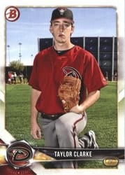 2018 Bowman Prospects Taylor Clarke #BP113 card