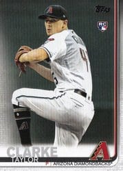 2019 Topps Update Base Set Taylor Clarke #US169 card