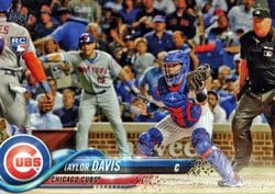 2018 Topps Update Base Set Taylor Davis #US229 card