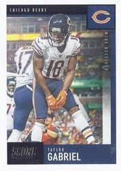 2020 Score Base Set Taylor Gabriel #206 card