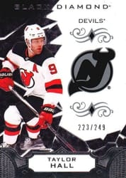 2018-19 Upper Deck Black Diamond Base Set Taylor Hall #BDB-TH card