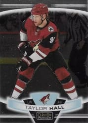 2019-20 O-Pee-Chee Platinum Base Set Taylor Hall #14 card